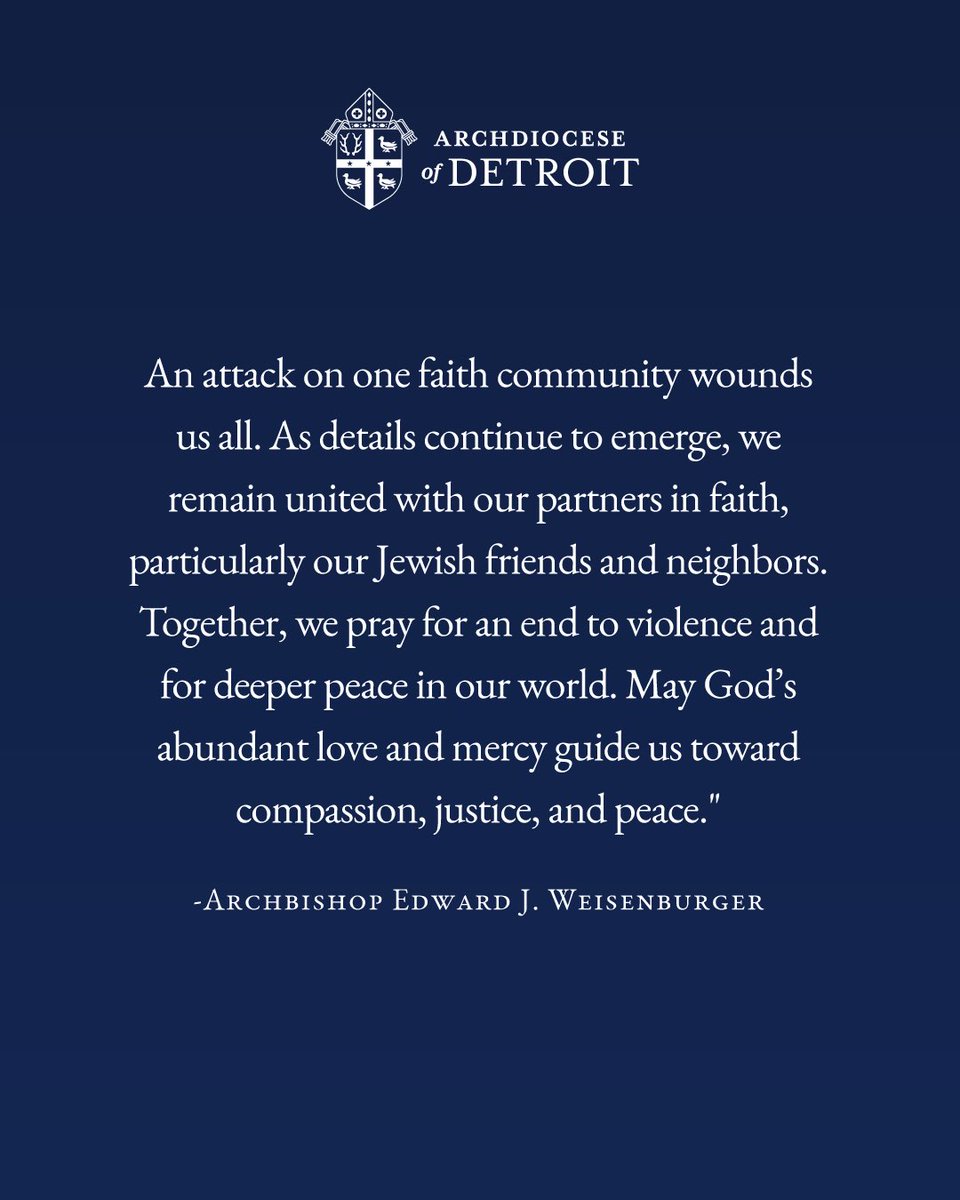 Archbishop Edward J. Weisenburger tweet media