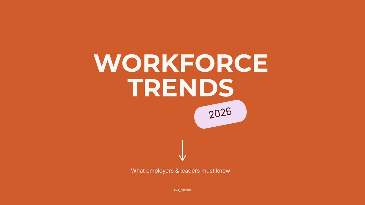 HR_Options's tweet photo. Is your HR strategy ready for 2026? 📈 ADP’s latest report highlights what Employers and Leaders must know about how AI and "human-centric" tech will redefine the workplace.

Search "ADP Spark 2026 Employee Experience Trends" to read the full report! 🔍 https://t.co/5FbXS5RMmm
