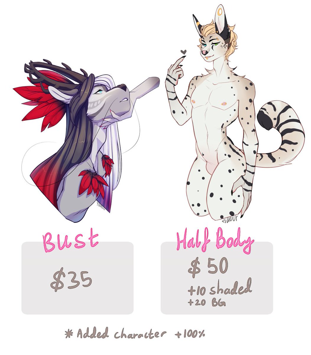 My just about annual commissions opening! 🥴
DM me if interested!