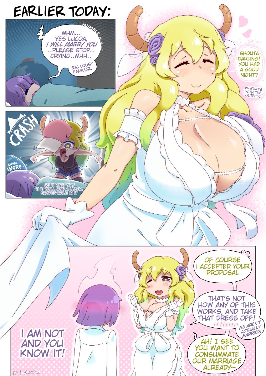 Perfect bride Lucoa

#MissKobayashisDragonMaid #小林さんちのメイドラゴン #Lucoa 🐉 #Shouta