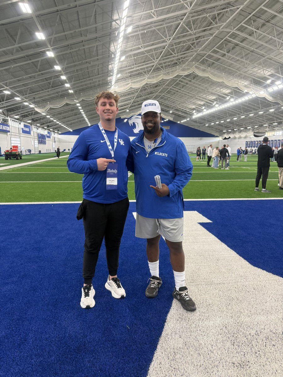 Kaden_65's tweet photo. I had a great time in Lexington!🔵⚪️
@coachpayne64 @CoachWillStein @CutterLeftwich @CoachKleffner @DallasWarmack @CoachPerry_UK @colebrittt @AllenTrieu https://t.co/y5tP7yDsGU