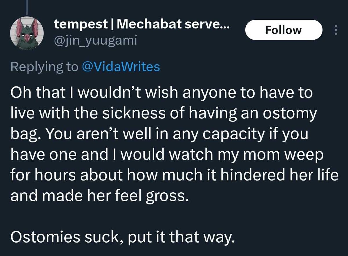 V. Chaos- Captain Ostomy 💀 tweet media