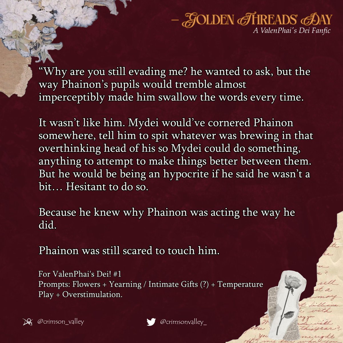 .𖥔 ݁ ─ Crimson . ⸝⸝ tweet media