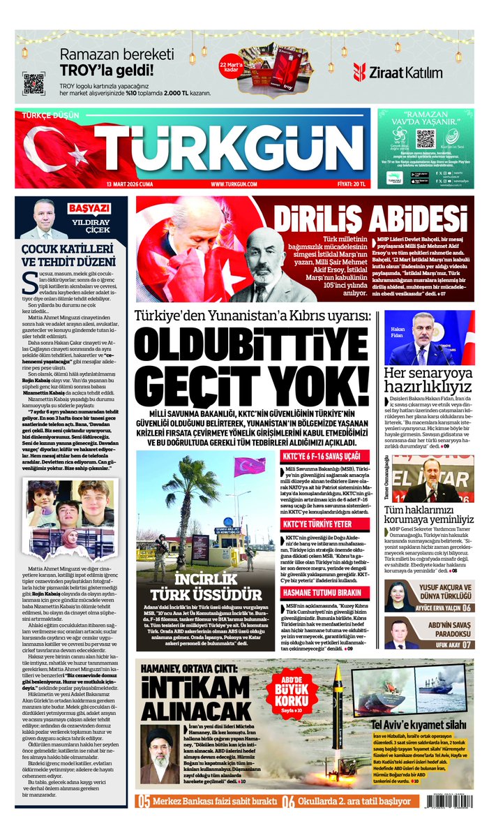 Türkgün Gazetesi tweet media