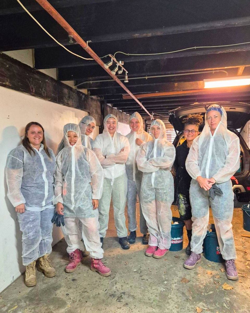 HabitatAu's tweet image. Over 20 days spanning the lead-up to Christmas and the days following New Year, the Habitat Women team worked hard to renovate and refresh several bathrooms at a student housing co‑op in Newtown. 

#HabitatWomen #WomenInConstruction #Repairs