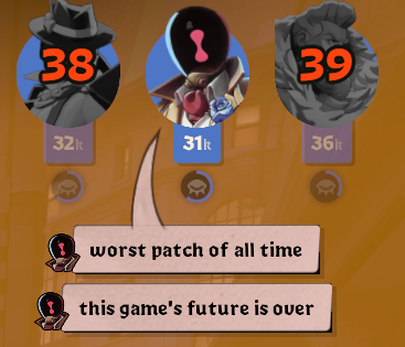 When you go 0/6 on the newly buffed character that you don't know how to play. LOL