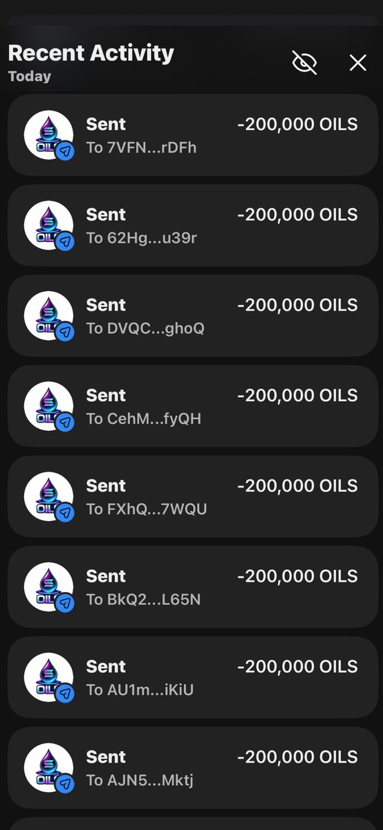 🚀 $OILS AIRDROP IS NOW LIVE!

Claim your free tokens now before it’s too late.

🎁 Total Reward : 200,000 $OILS

How to participate:
• Follow @oilxsolana
• Like &amp; RT post
• Drop your SOL Wallet

⚡ Airdrop is currently running — claim now!