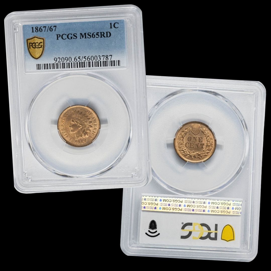nfccoins's tweet photo. It's throwback Thursday and we're showcasing this 1867/67 Indian 1C MS65RD PCGS Secure, Pop 1.
Website: https://t.co/qXM1eQSW81
eBay: https://t.co/dPgSvJGXtJ
#TNFC #ThrowbackThursday #pcgscoins #onecent #coincollecting #coindealer #penny https://t.co/1Y0KLFhW4a