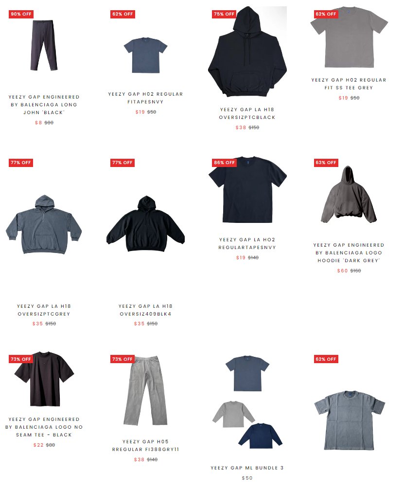 Ad: Select Yeezy x Gap Apparel on Sale 

Shop: sovrn.co/wmo7md7