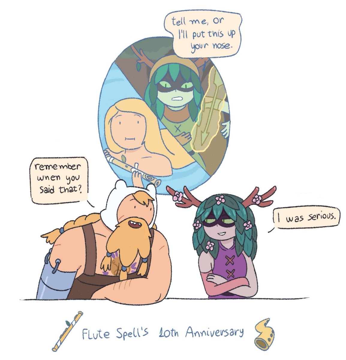 happy 10 years of flute spell🌹