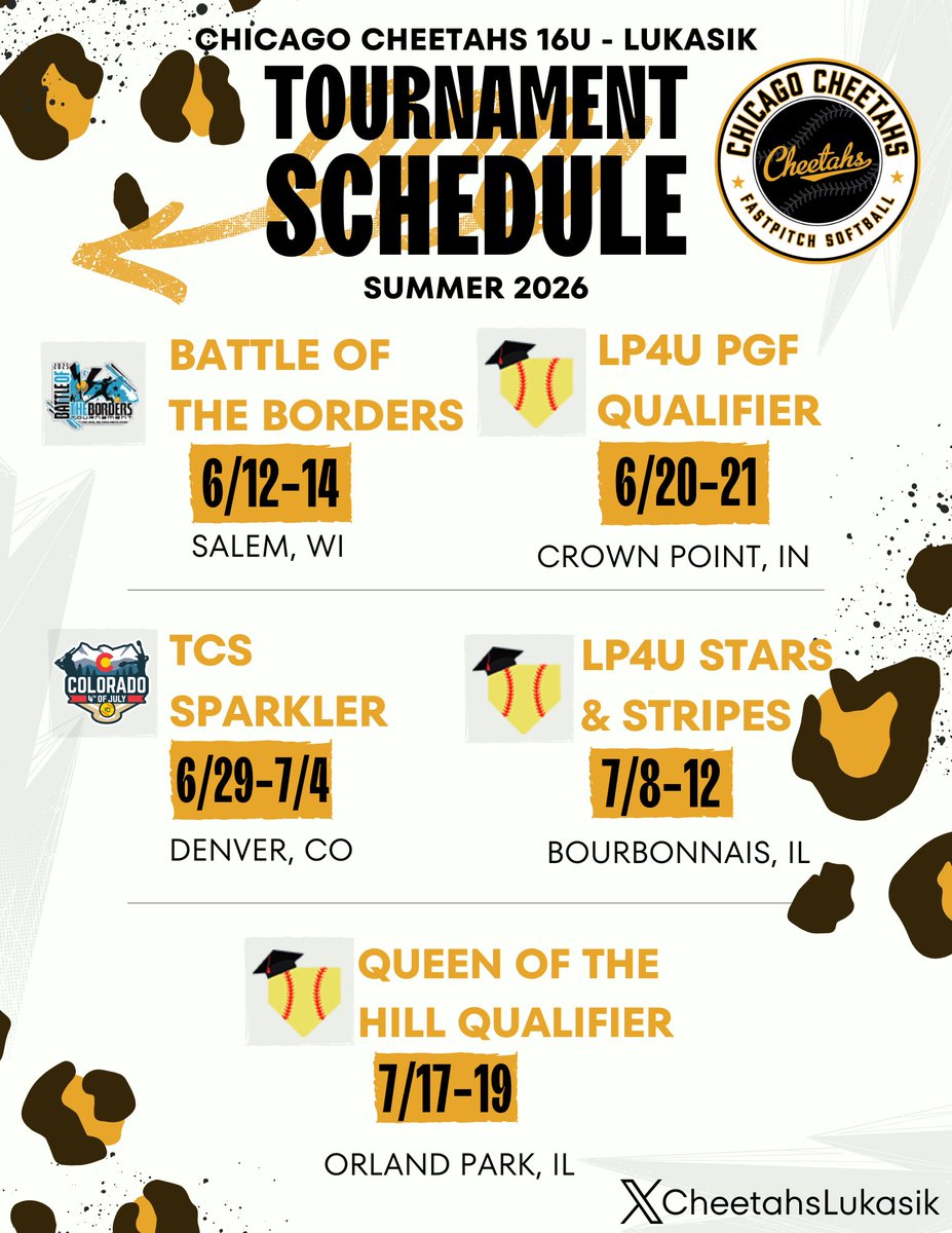 Chicago Cheetahs - CL tweet media