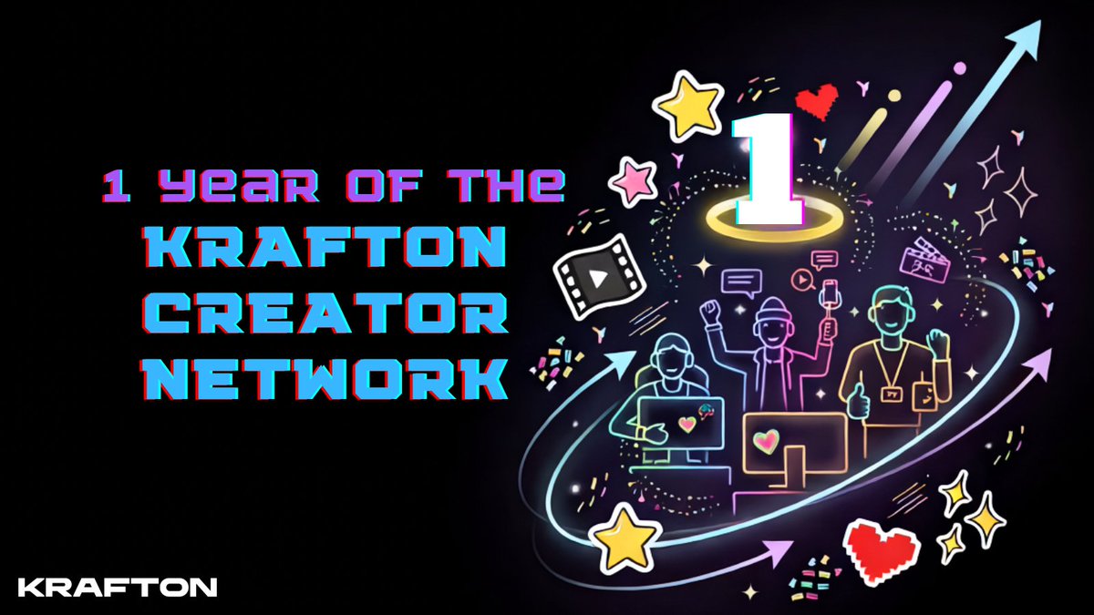 KRAFTON Creator Network tweet media