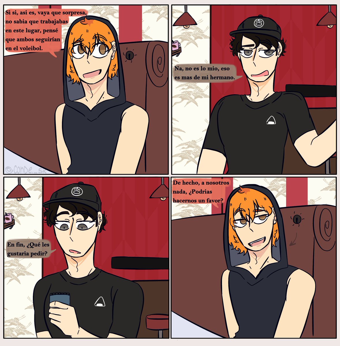 shima___sk's tweet photo. Atencion [P4/??]
Bueno lo prometido es deuda, aca esta la otra parte del comic! Sin duda con mejor calidad y todo, espero lo disfruten y que alguien detenga a hinata! 🖖

#haikyuu #haikyuufanart #tsukiyama #tsukishima #yamaguchi #hinatashoyo #osamumiya https://t.co/vX2pKmUdRm