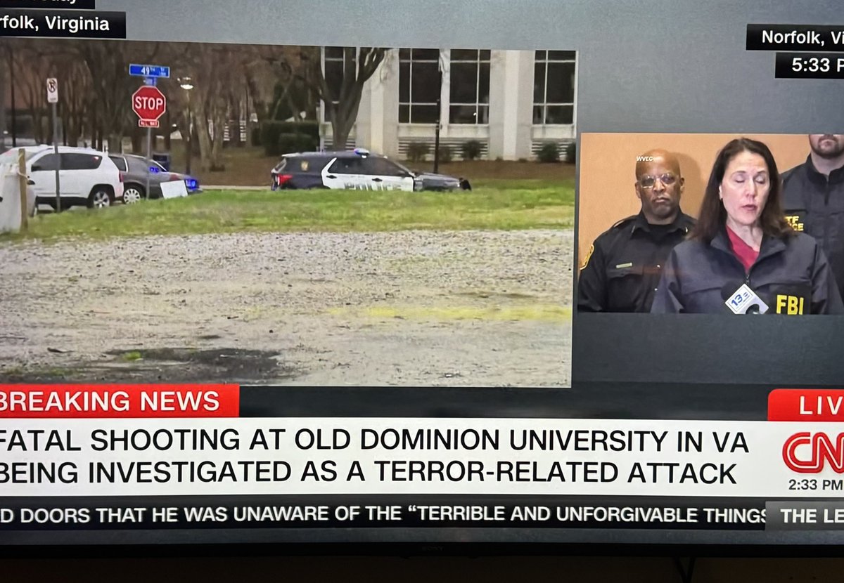m4ckl's tweet image. This is wild! 

The shooter at old dominion was subdued by ROTC and they KILLED HIM! 

He was NOT shot. They killed him with their hands.