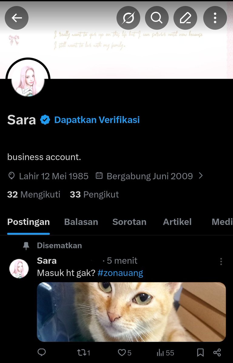 WTS ACC BA YLAMA MASUK HT

• v email, dom tempmail 
• f receh 
• acc sehat
• masuk mt dan ht
• belum pernah kena 🔒 / 🚩

Price : 40.000 #zonauang