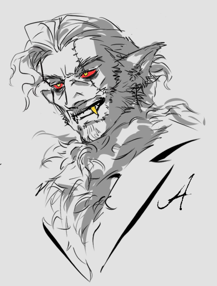 deadcat_soul's tweet photo. Werewolves🐾 https://t.co/M2pjXLMuz3