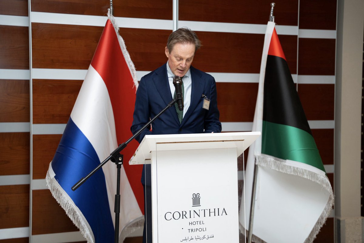 سفير هولندا في ليبيا 🇳🇱🇱🇾 tweet media