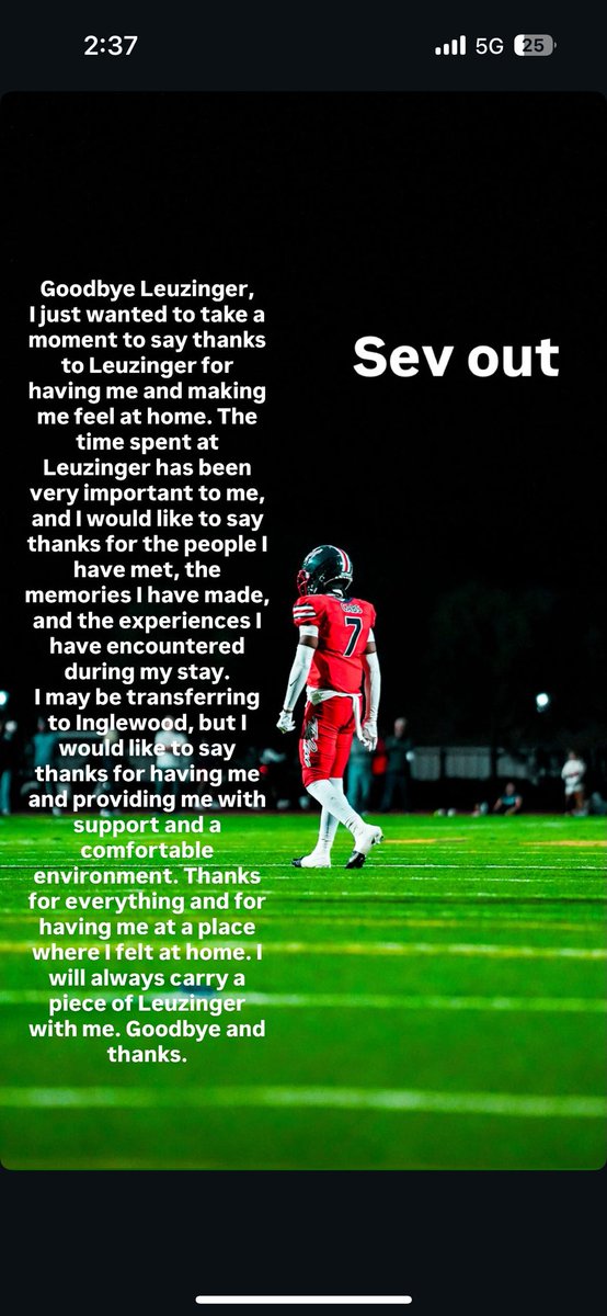 JediahCabs's tweet photo. God has blessed me every step of the way in my life. I want to thank leuzinger for allowing me to come there and be the best athlete I can be. New beginnings start at Inglewood high school. God is good! @SBRecruits_ @latsondheimer @PGregorian @recruitcoachmc https://t.co/mmGPaZyjHg