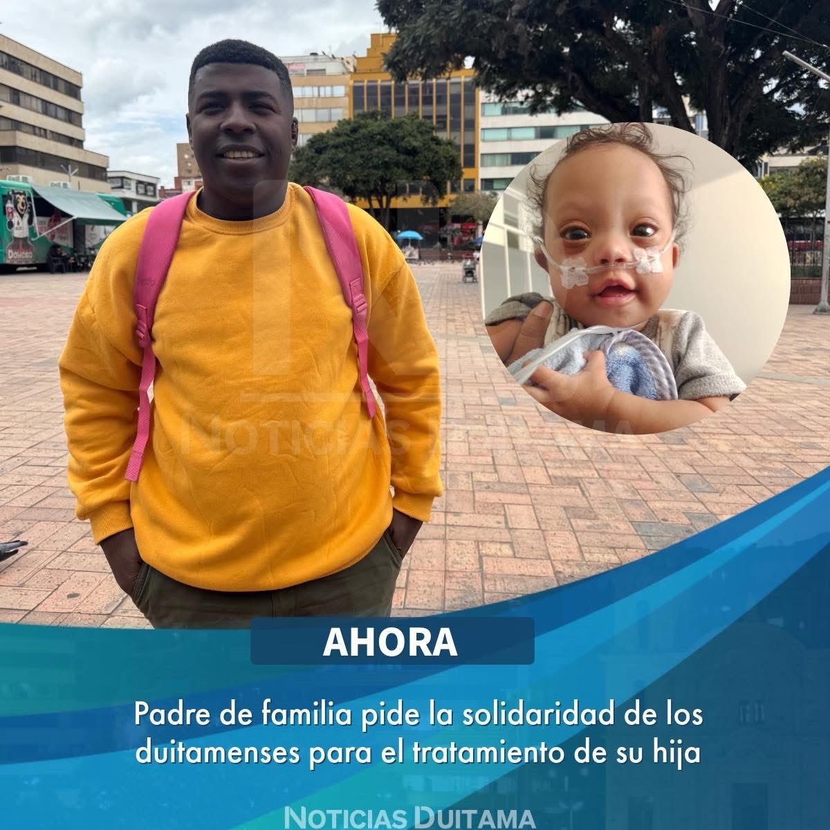 AHORA: Don Yeison Soto, quien desde hace varios meses lucha por la salud de su hija, vuelve a pedir la solidaridad de los duitamenses

facebook.com/share/p/18GWke…