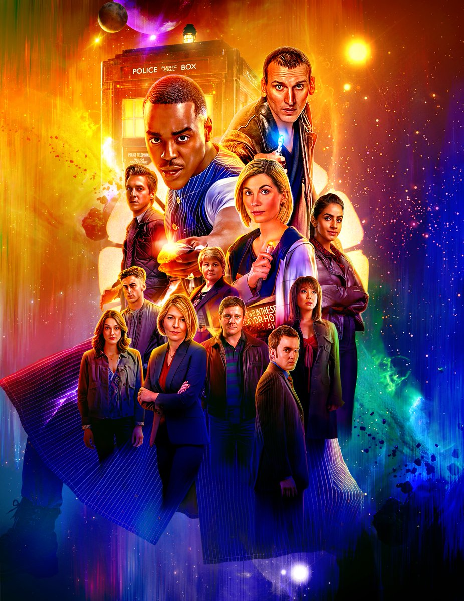 🆕 NEW ARTWORK! After 9 months of work. I'm so pleased to showcase the work I've produced for this weekend's <a href="/starfuryevents/">Starfury Conventions</a> #Flux - A Three-Day Celebration of #DoctorWho and the #Whoniverse 

I'll also be attending this weekend! So please stop and say Hi if you see me! 🙏🏻🎉