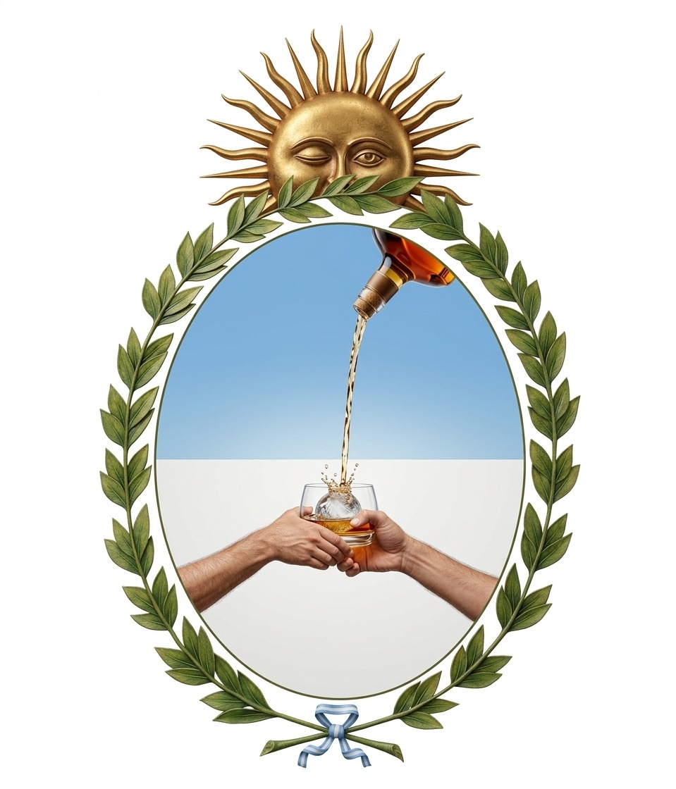 danivvolf's tweet photo. Salud🇦🇷
#escudo #whisky #mareado
#iceball #diseño #danielwolf https://t.co/5CtpsK17Z5