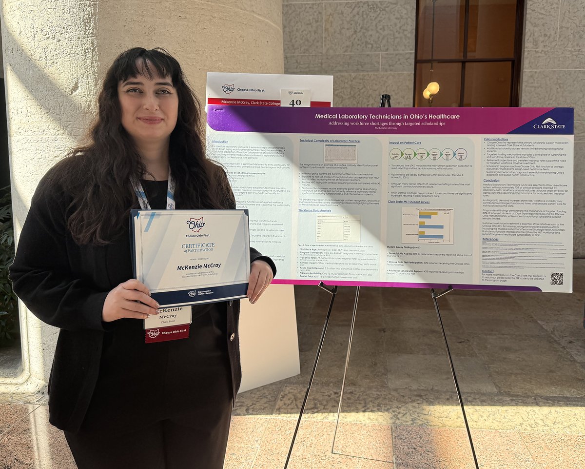 Clark State College tweet media