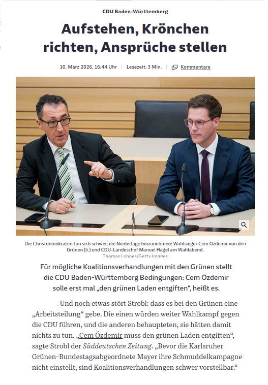 DemokratieV's tweet image. 'Grünen-Laden entgiften‘? Die CDU, die jahrelang gegen die Grünen hetzte, jammert jetzt über ein öffentlich verfügbares Video. Wer selbst Gift versprüht, sollte nicht über Dämpfe klagen.

#Schmuddelkampagne #BW #Strobl
