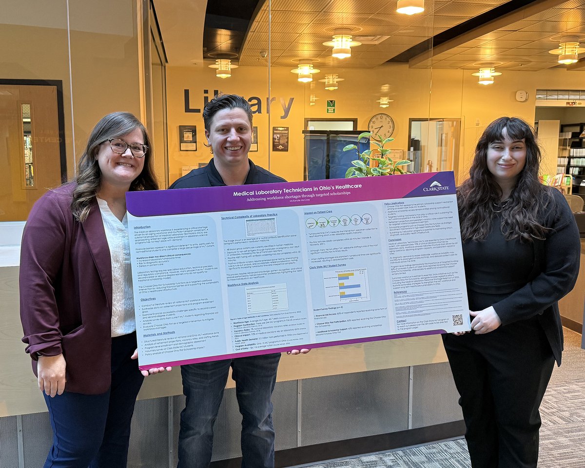 Clark State College tweet media