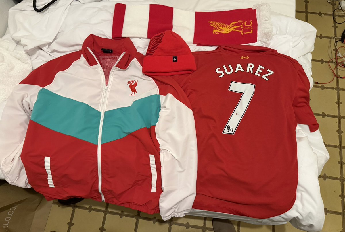 CharliecCushman's tweet photo. Locked and loaded for Anfield 
#YNWA #LFC https://t.co/zTKpdgnSI2
