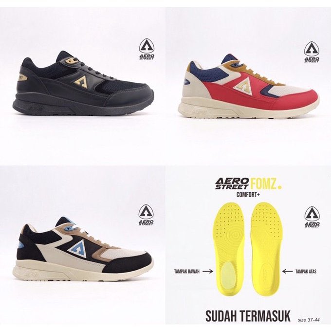 somerecom's tweet photo. Sepatu Aerostreet Osaka Series

Link Shopee : https://t.co/YrAy2o4S5L https://t.co/t3O2QnedG2