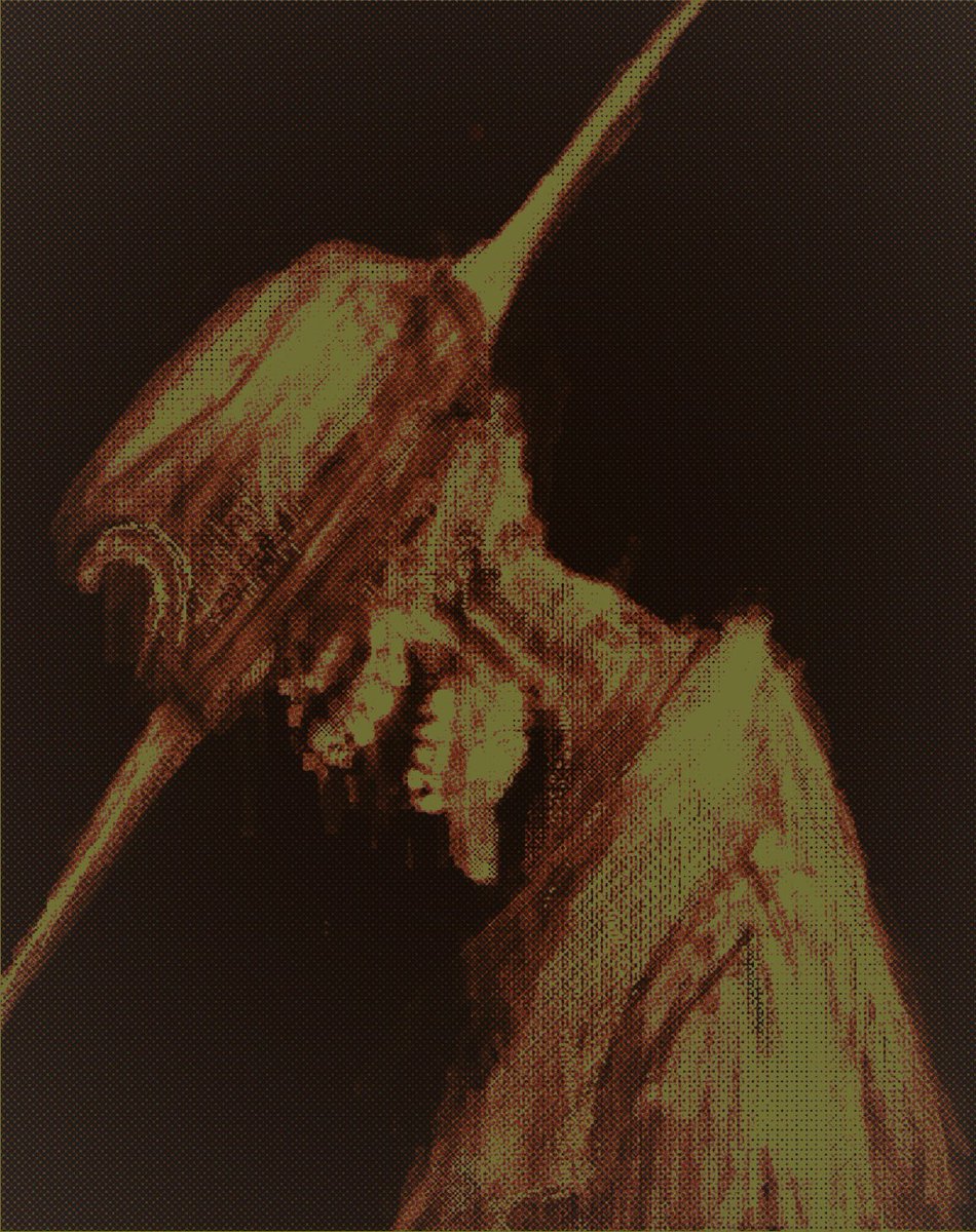 creatcherr's tweet photo. I don’t hate the chainsaw man ending, anyways here is katana man 
Done in pixquare and procreate https://t.co/8Y88O4nby7