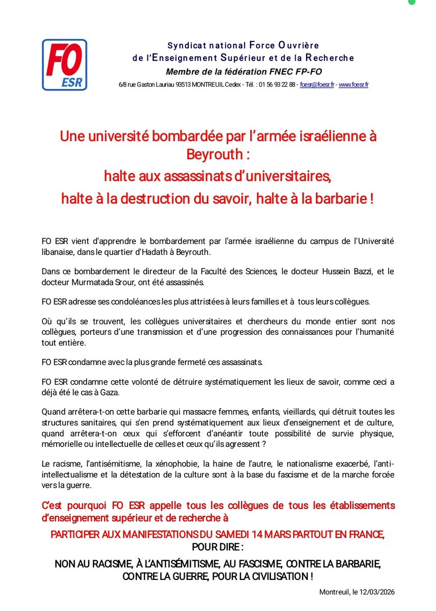 FNEC FP-FO tweet media