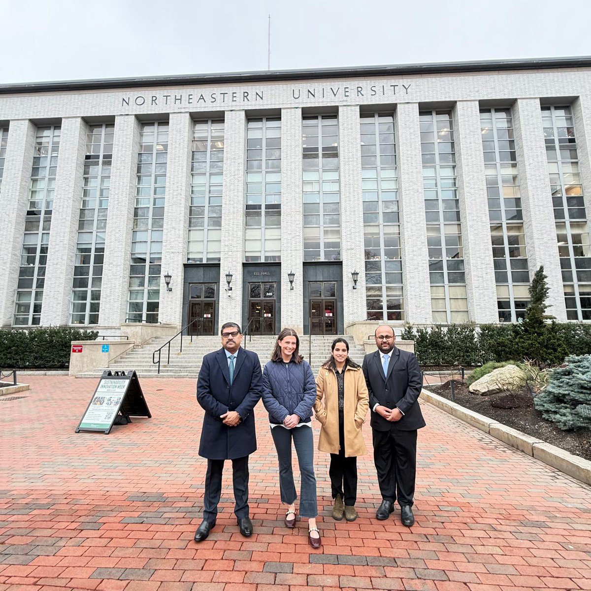 Consul General Mr. RAGHURAM @ramthebest &amp; DCG Mrs. Shruthi Purushotam had a productive interaction with Mr Satyajit Dattagupta - Chief Enrollment Officer, Executive Vice Chancellor &amp; Head of Global Expansion, <a href="/Northeastern/">Northeastern University</a> on advancing higher education collaboration &amp; welfare of