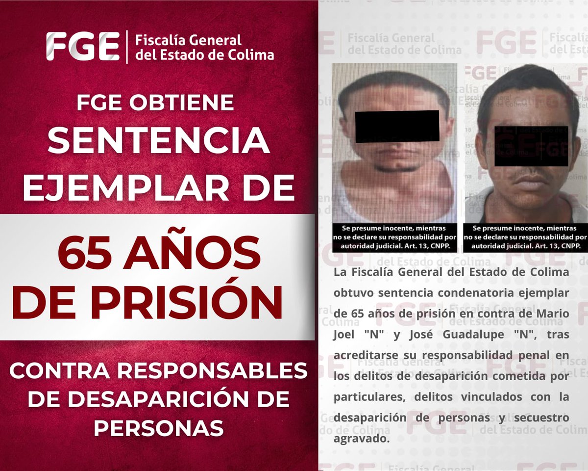 Fiscalía Colima tweet media