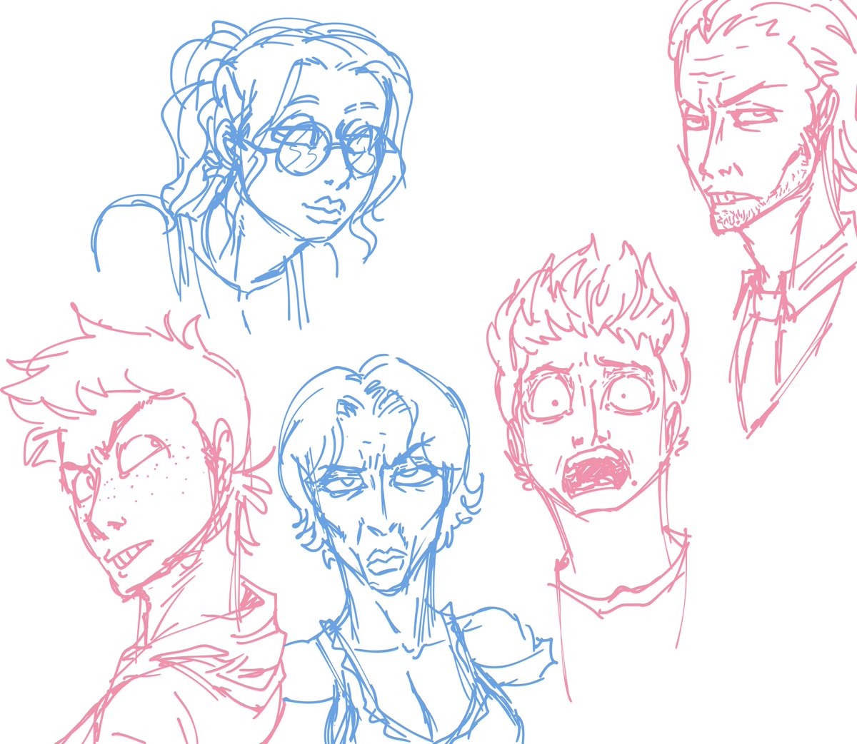 just Original Characters i drew 4 fun