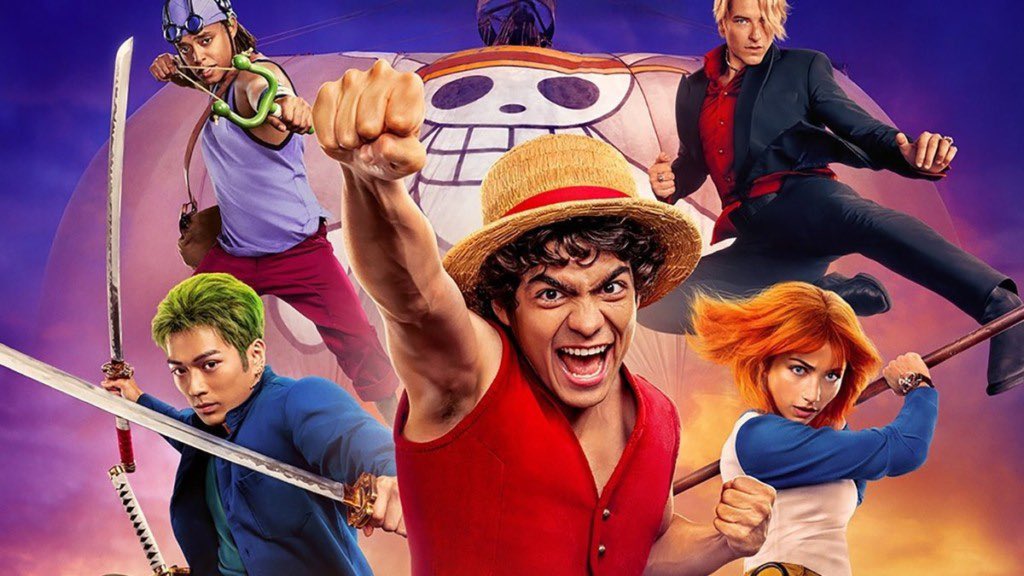Essa nova temporada de One Piece tá Fenomenal, parabéns a Netflix por recriar essa obra de arte sem perder a essência do anime👏🏼