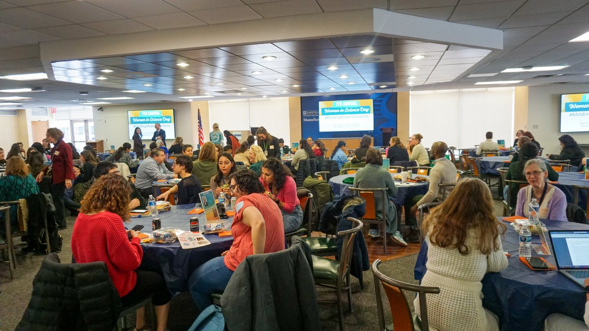 EinsteinMed's tweet photo. Celebrating women advancing science at Einstein 🔬The 7th Annual Women in Science Day, hosted by the Women’s Networking Group, featured a keynote by Dr. Gwen Nichols, workshops, a career panel, &amp; networking—supporting the next generation of scientists #WomenInScience #EinsteinMed https://t.co/WnQINffWx8