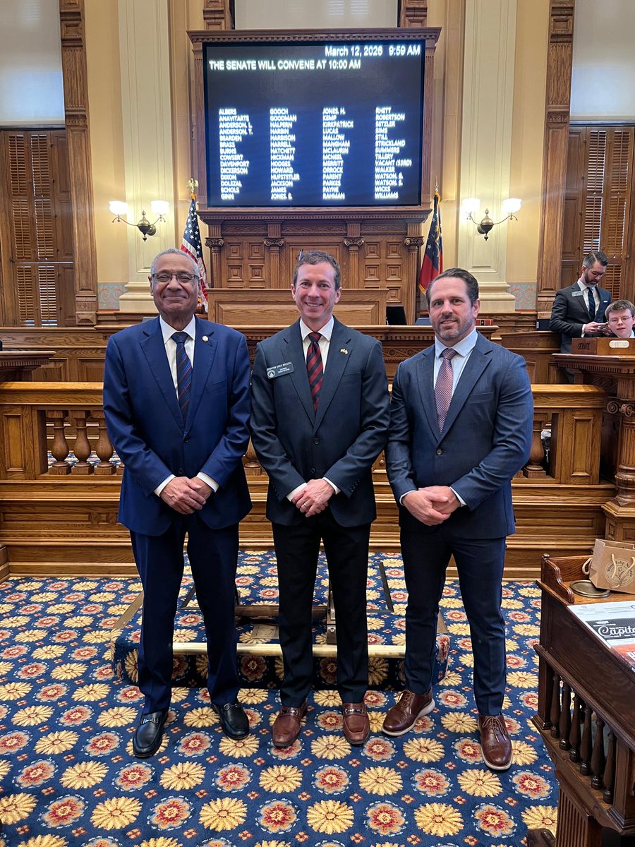 AustinKHolmes's tweet photo. Thankful to be hosted at the Georgia Capitol by a great friend, Senator Greg Dolezal (@DolezalForGA) , and fellow college football DB — Lt. Governor Burt Jones (@LtGovJonesGA).

Excited to see Haiti’s Men’s National Team take on Morocco in the first round of the World Cup in ATL this summer. Great connecting with Haitian Ambassador (@EmbassyOfHaiti) Lionel Delatour, who is representing Haiti well as they prepare for their visit to Atlanta.

Good people doing good things. Let’s go! ⚽

#Atlanta #Georgia #WorldCup #Haiti #Morocco #Soccer #FIFA #GlobalGame