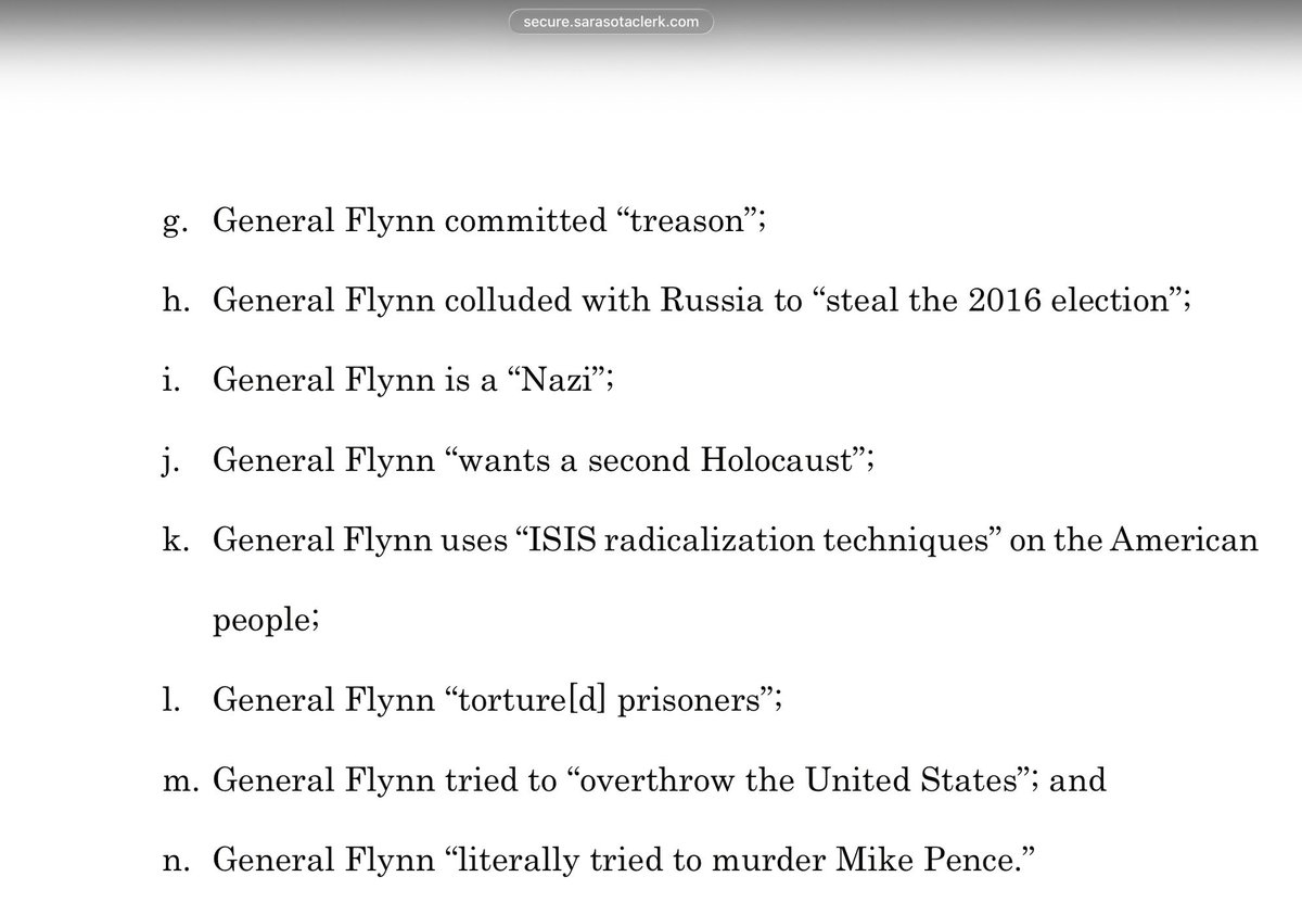 Now that Q dropped his lolsuit, I’m trying to figure out how much of a dick I should be about it. There are a range of opportunities to really embarrass some people who deserve it.

Anyway, here are 14 true things you can now say about Mike Flynn—worry free!

You’re welcome.