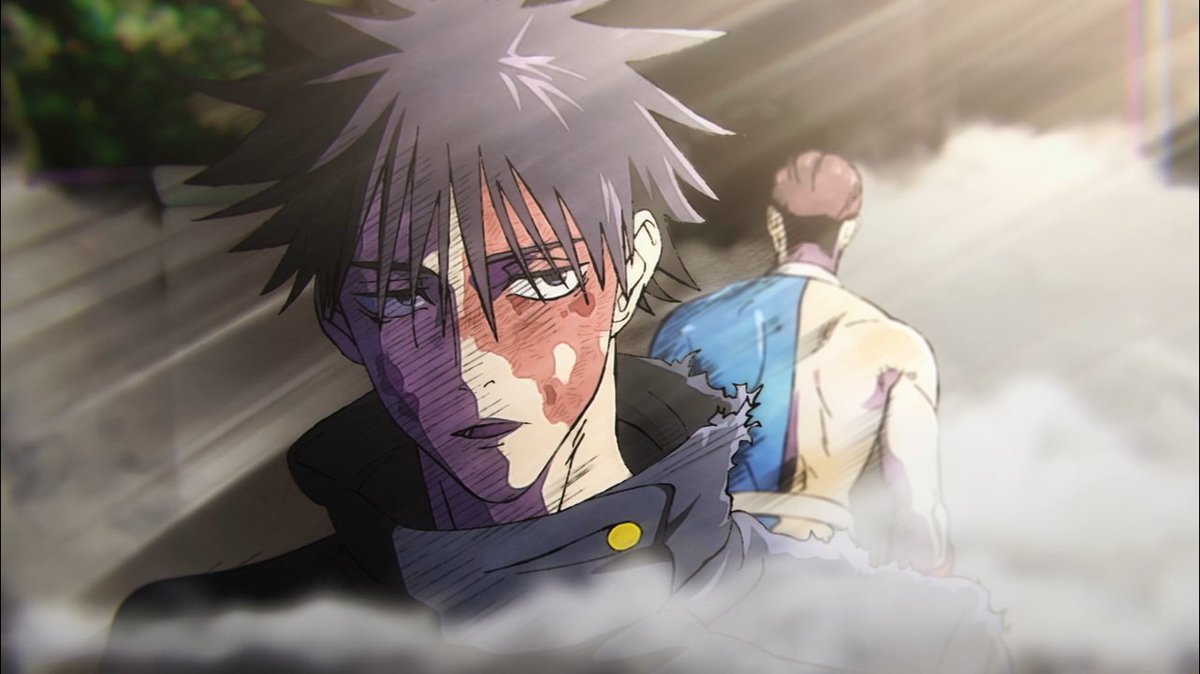 #呪術廻戦 57話 伏黒vs.レジィ…様々な物質を駆使した戦闘の発想とスケールが素晴らしいのに、闖入者の濃さに全部待って行かれました🤣 敵も ...
