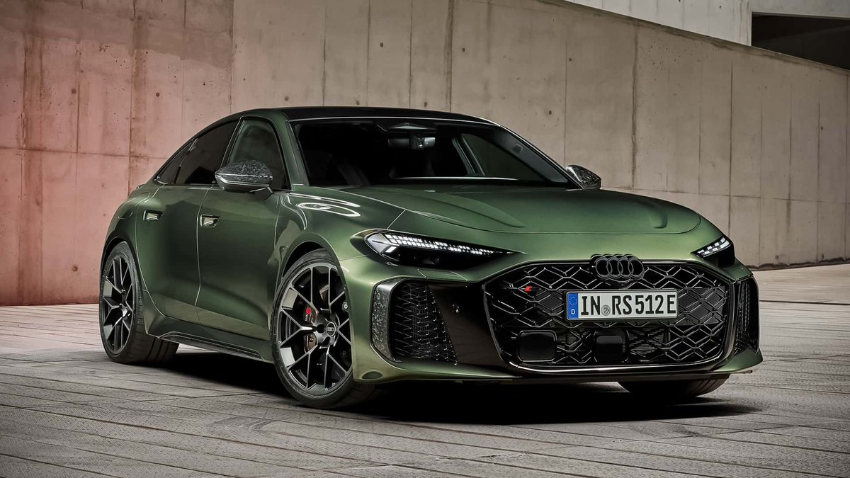 ovrdrive4's tweet photo. NEW: Audi RS5! 🔥🚗
⚡ First plug-in hybrid RS ever.
💪 2.9L twin-turbo V6 + electric motor.
🚀 ~630 hp &amp; 825 Nm combined.
⏱️ 0-100 km/h in about 3.6 sec.
🛞 New quattro with Dynamic Torque Control.
A new era for Audi Sport.
Would you take this over an M3? 👀 https://t.co/jv0iGNa9rC