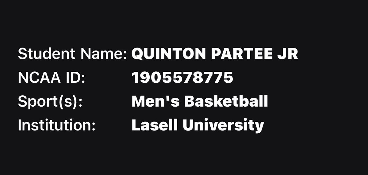 quintonparteejr's tweet photo. I have officially entered the transfer portal with 1 year of eligibility remaining for a grad year! Open to all opportunities!
Email: Quintonparteejr@gmail.com
Phone number: 770-398-0106 https://t.co/qvAcCXdkw9