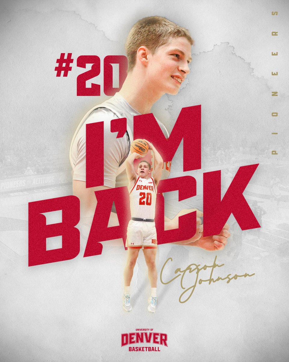 Denver Men's Basketball tweet media