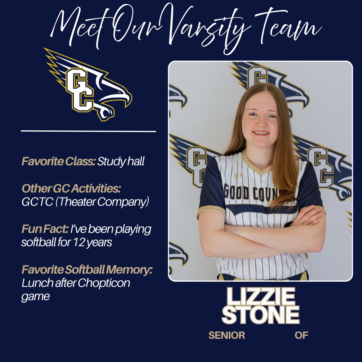 Good Counsel Softball tweet media