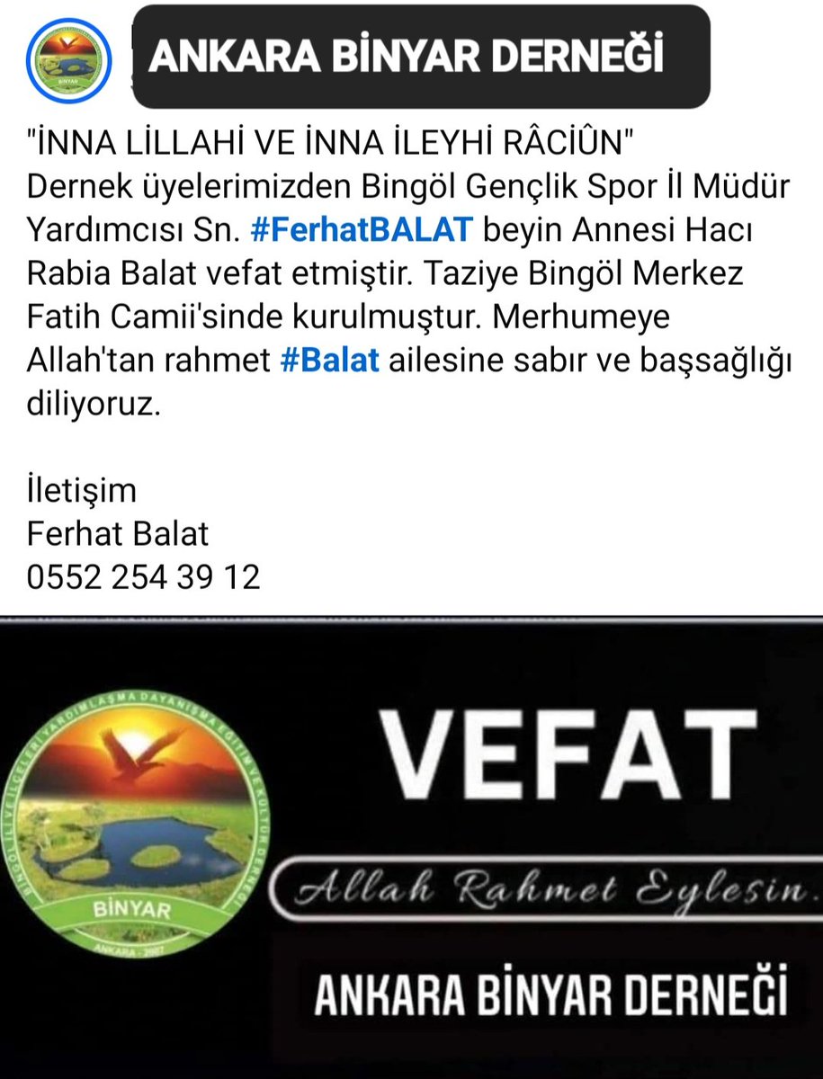 Ankara BİNYAR Derneği tweet media