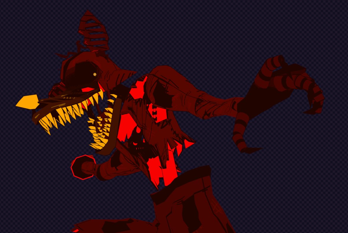 C0SMO75's tweet photo. so like Retro FNaF 4 anyone???
Inspired by @VibaPop FNaF Retro Models
#FiveNightsatFreddys #fnaf4 https://t.co/Wl31LynIPT