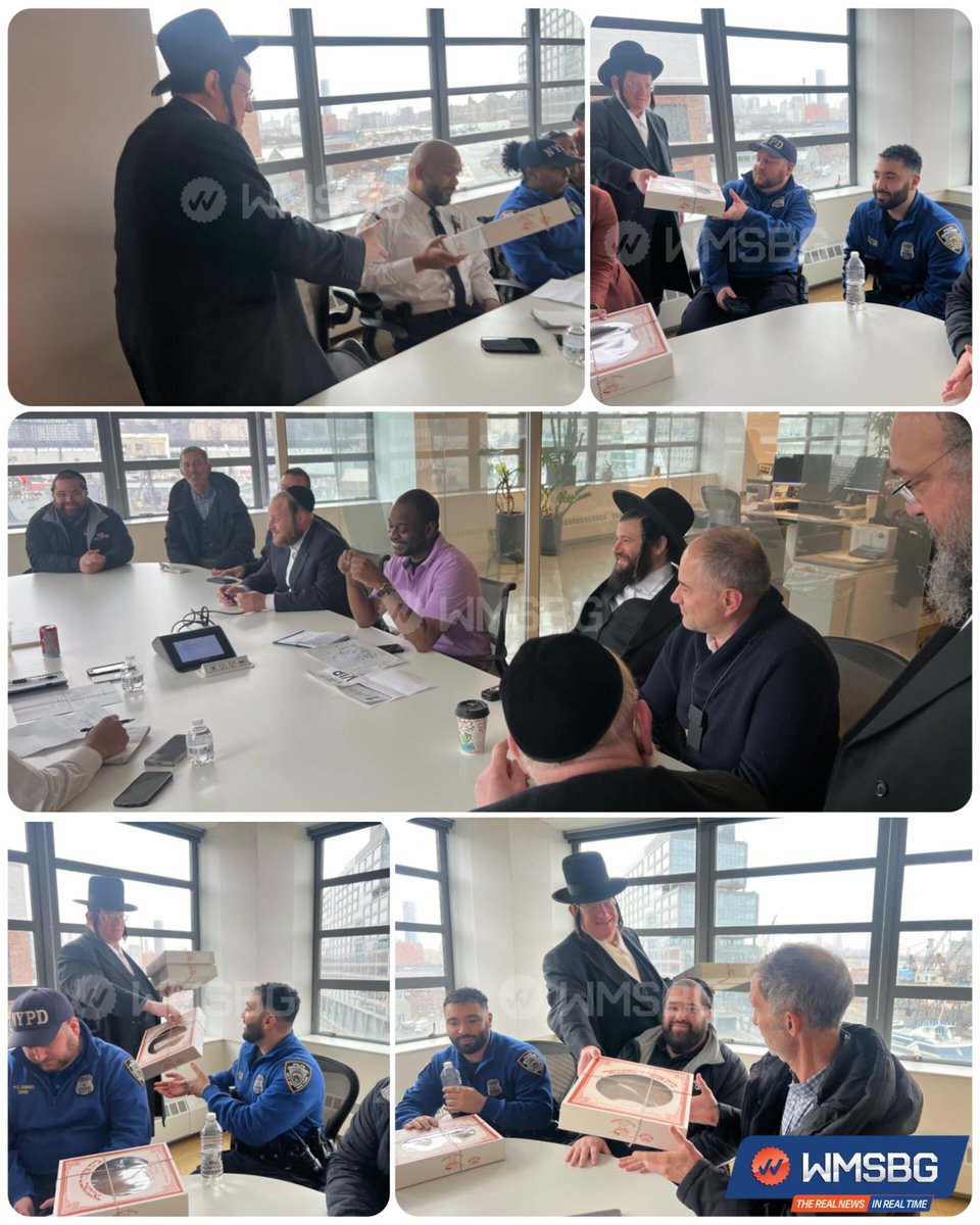 WMSBG's tweet photo. .@UnitedJewish held a meeting in the @BklynNavyYard with @WspuShomrim, @NYPD90Pct, @NYPD88Pct and Community Affairs in regards to the Pasech Food Chalikah at the Brooklyn Navy Yard. https://t.co/lvmS4dvIWe