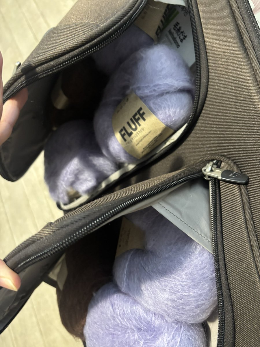 뜨개인의 캐리어(.....)