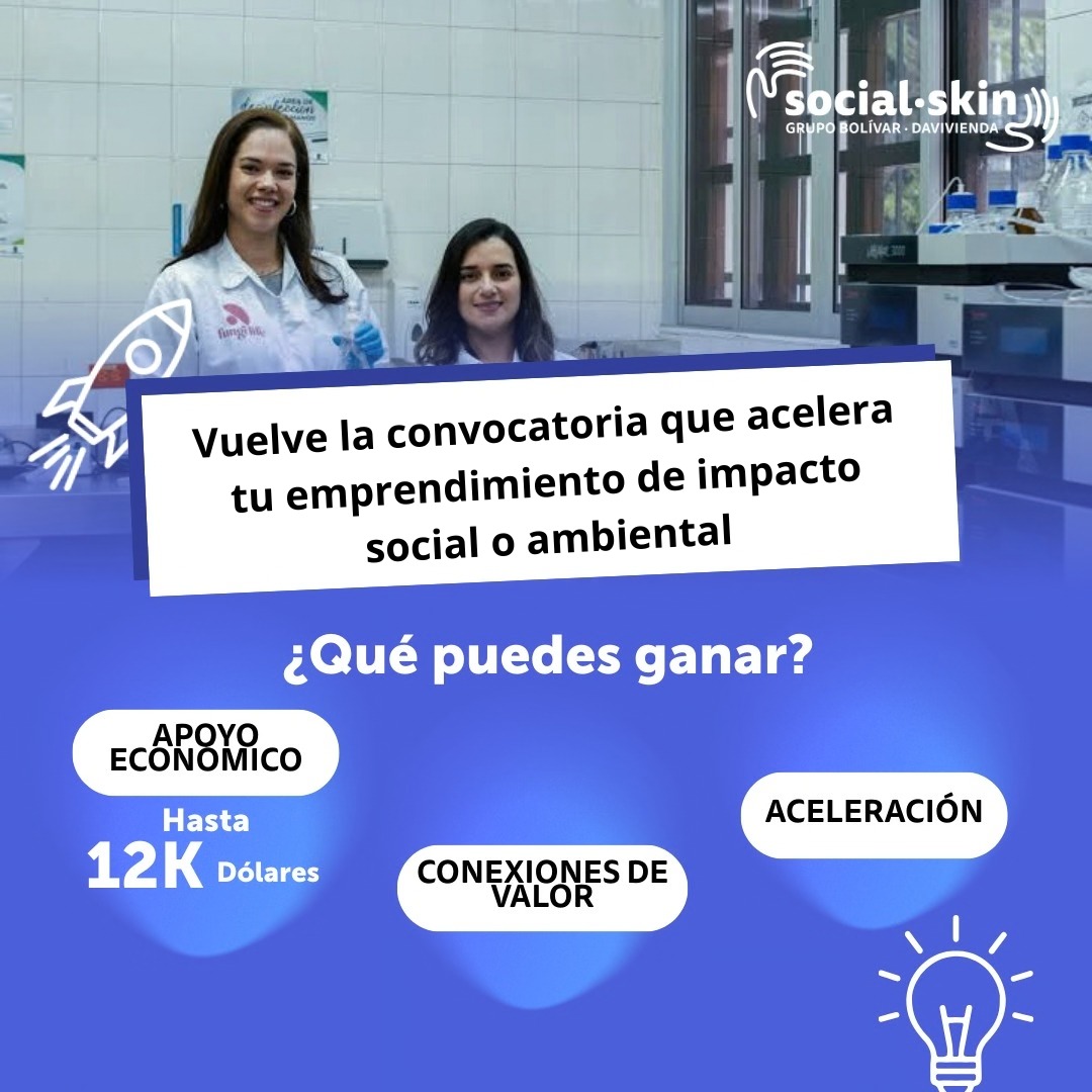 DeHondurasHN's tweet photo. 🚀 ¿Tenés un emprendimiento con impacto social o ambiental? 🌱
¡Esta es tu oportunidad para hacerlo crecer!
Inscribite en https://t.co/qj44HFz5m5 y acelerá tu proyecto con apoyo económico de hasta $12K, mentoría y conexiones de valor. 💡✨
#SocialSkin https://t.co/IiwjVgGgnE
