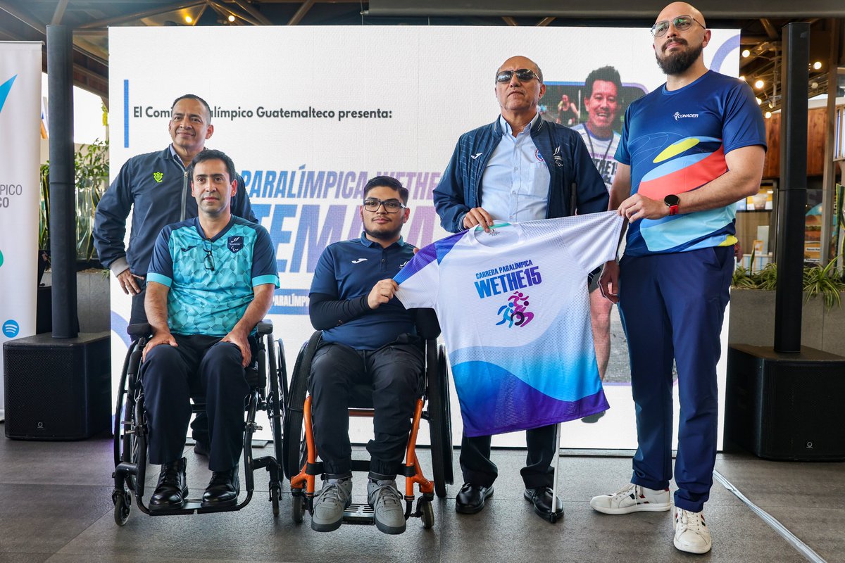 CDAG_Guatemala's tweet photo. 💙👟 El Comité Paralímpico Guatemalteco anunció este día la cuarta edición de la Carrera Paralímpica #WeThe15, que se realizará el próximo 12 de abril.
¿Quiéres inscribirte? En la nota te damos los detalles 👉🔗 https://t.co/IiVRGo3egt
#PasiónPorGuatemala #Guatemala #COPAG https://t.co/ooHoOB2M5O